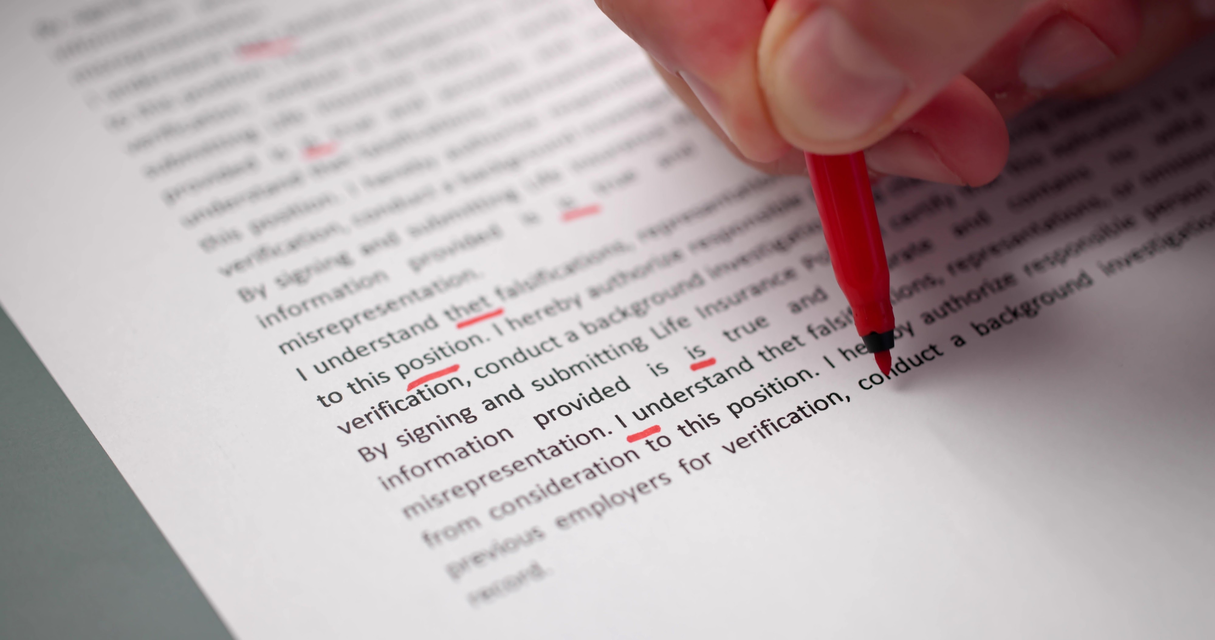 Proofreading Services